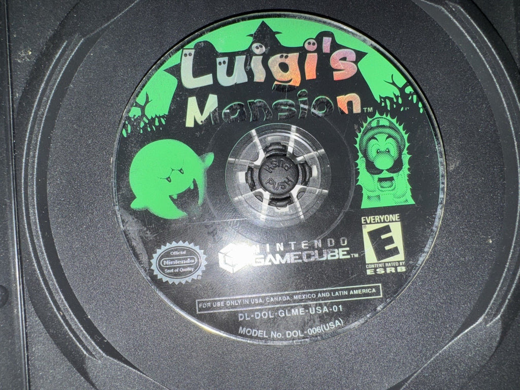 Luigi's Mansion -  (Nintendo GameCube, 2003) DISC ONLY LOOSE GC