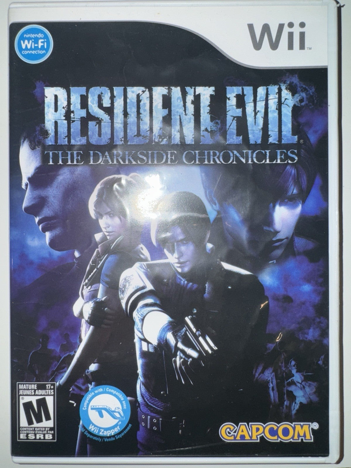 Resident Evil: The Darkside Chronicles (Nintendo Wii, 2009) CIB COMPLETE +MANUAL