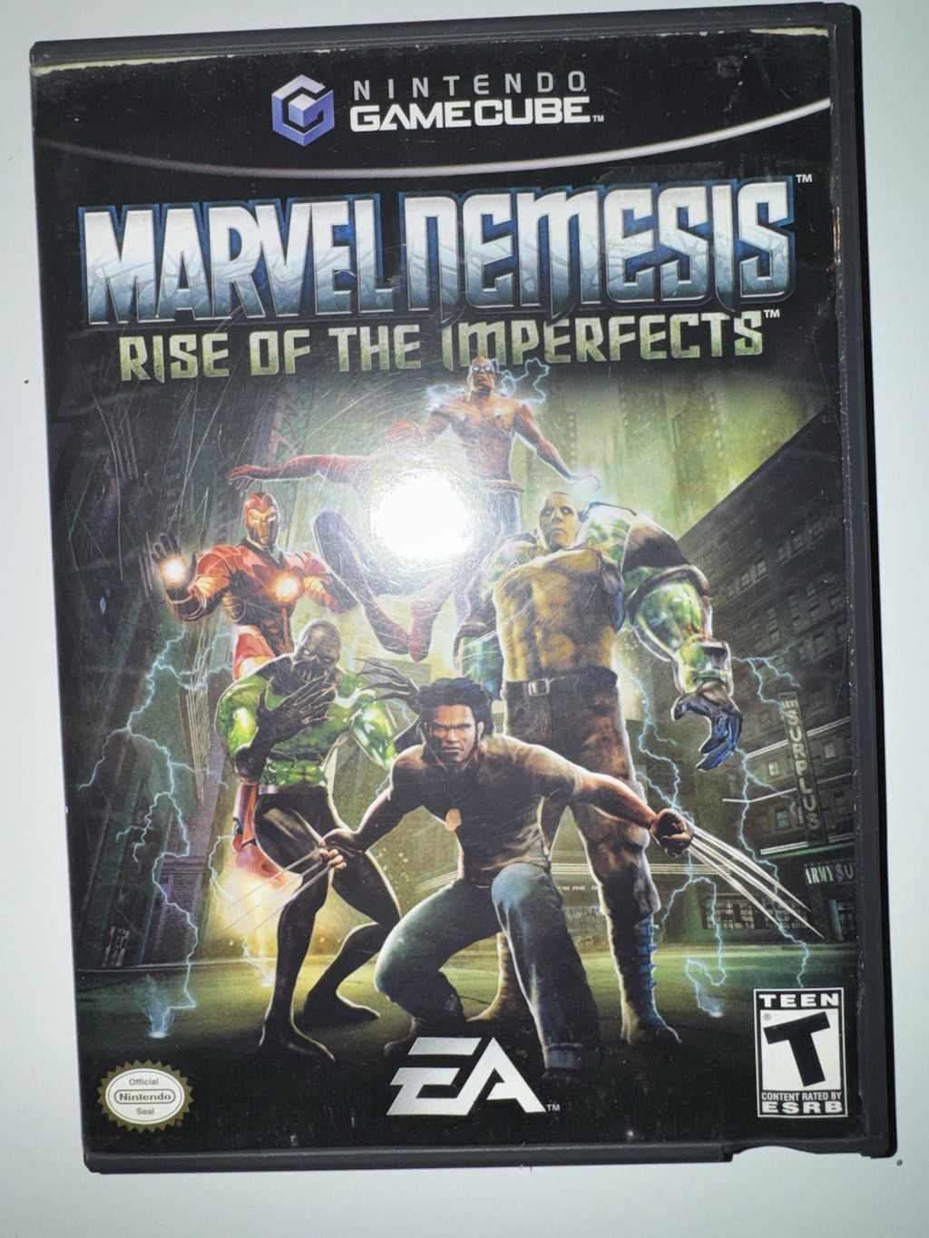 Marvel Nemesis Rise of the Imperfects (Nintendo Gamecube, 2005) CIB COMPLETE GC