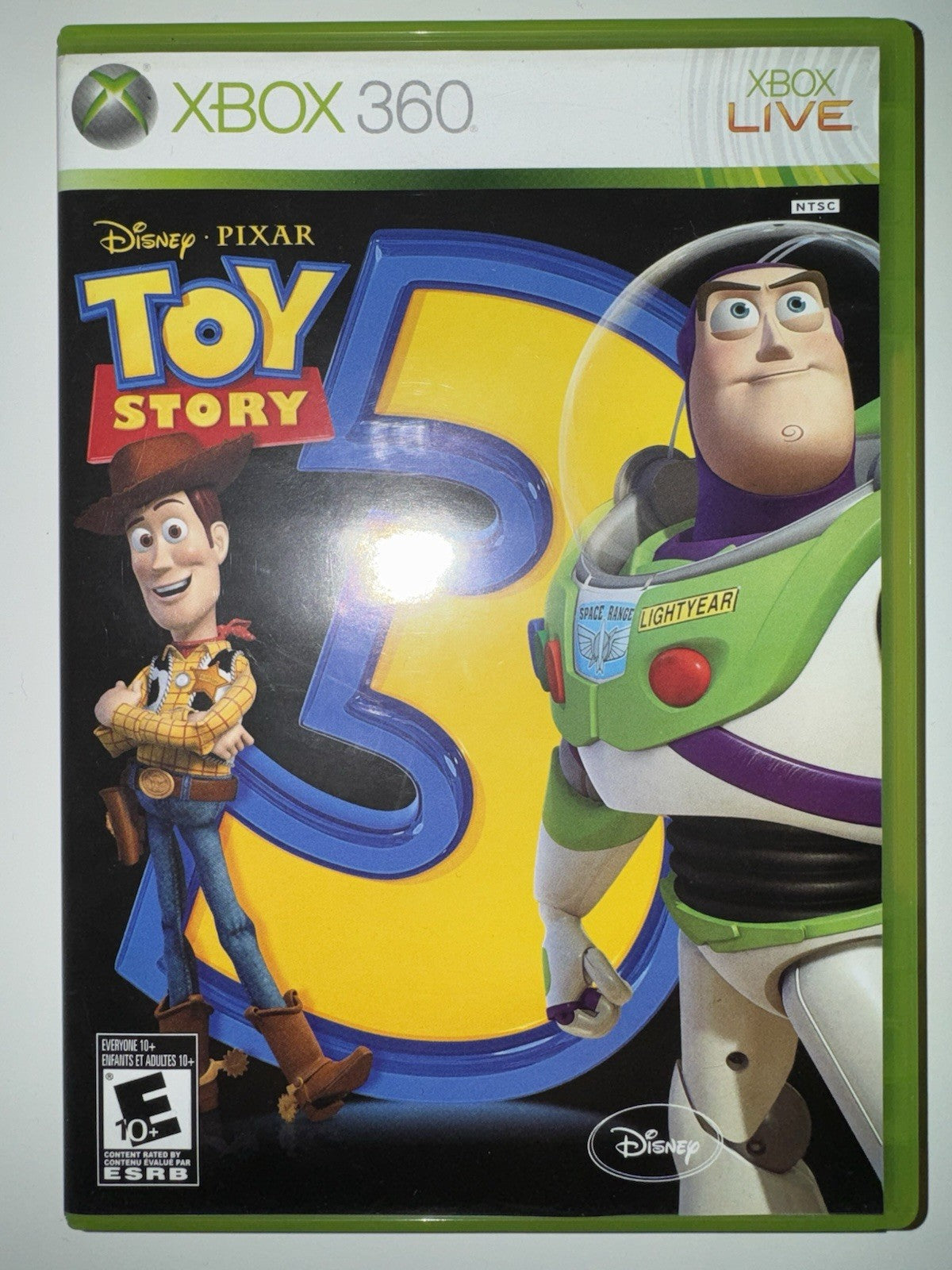 Toy Story 3 (Microsoft, Xbox 360, 2010) CIB COMPLETE XB360