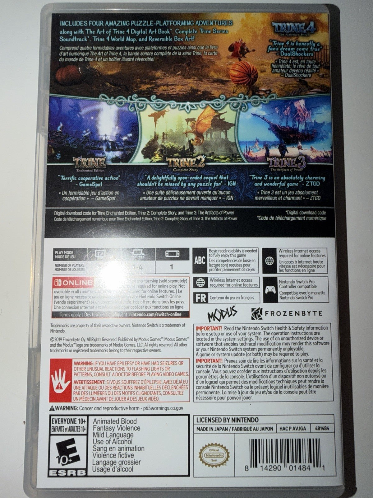 Trine Ultimate Collection (Nintendo Switch) NSW