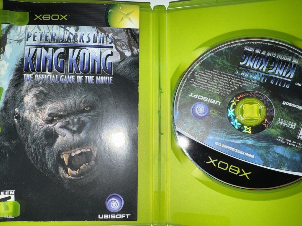 Peter Jackson's King Kong (Microsoft Xbox, 2005) CIB COMPLETE OG XBOX