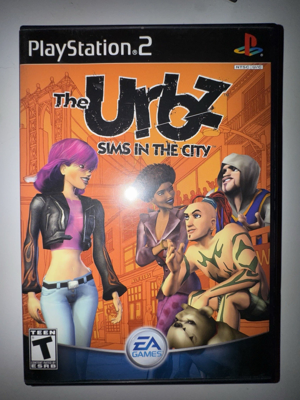 Urbz: Sims in the City (Sony PlayStation 2, 2004) CIB COMPLETE + MANUAL PS2