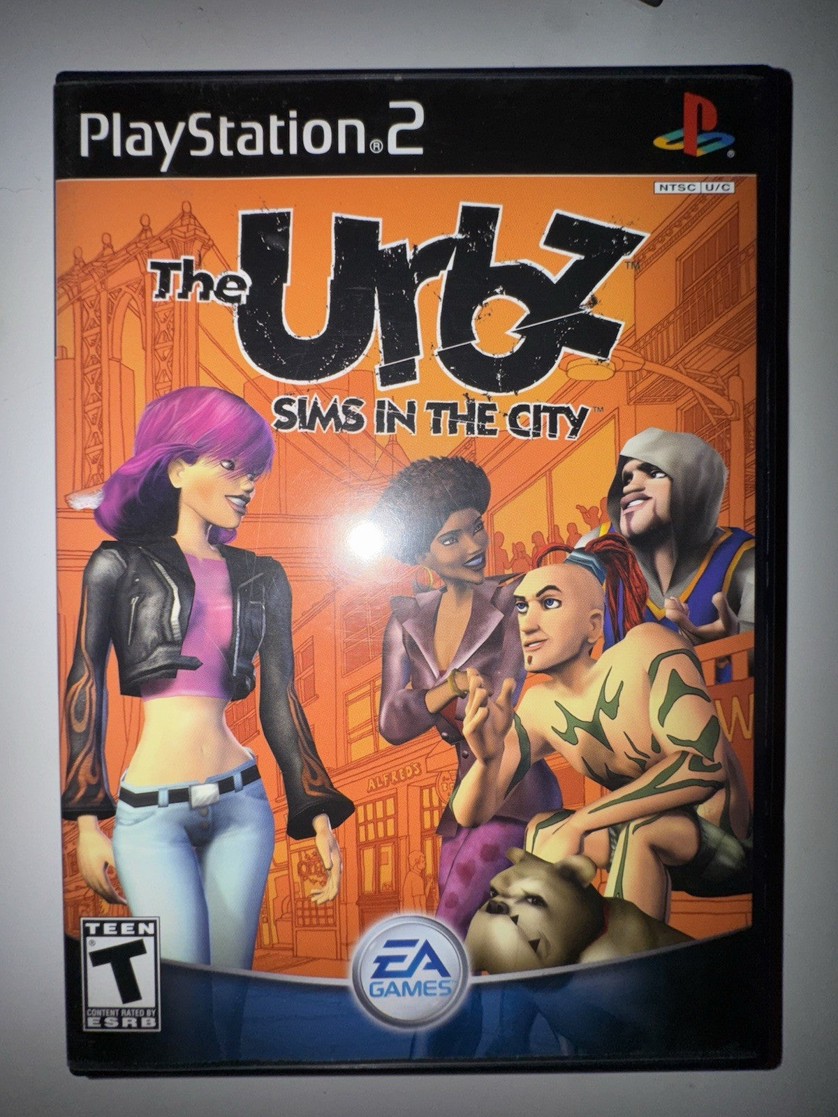 Urbz: Sims in the City (Sony PlayStation 2, 2004) CIB COMPLETE + MANUAL PS2