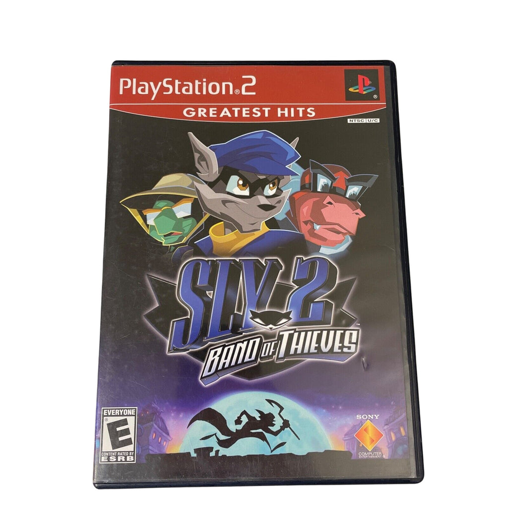Sly 2: Band of Thieves (Sony PlayStation 2, 2004) CIB COMPLETE PS2