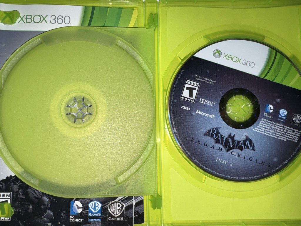 Batman: Arkham Origins (Microsoft Xbox 360, 2013) CIB COMPLETE + MANUAL XB360
