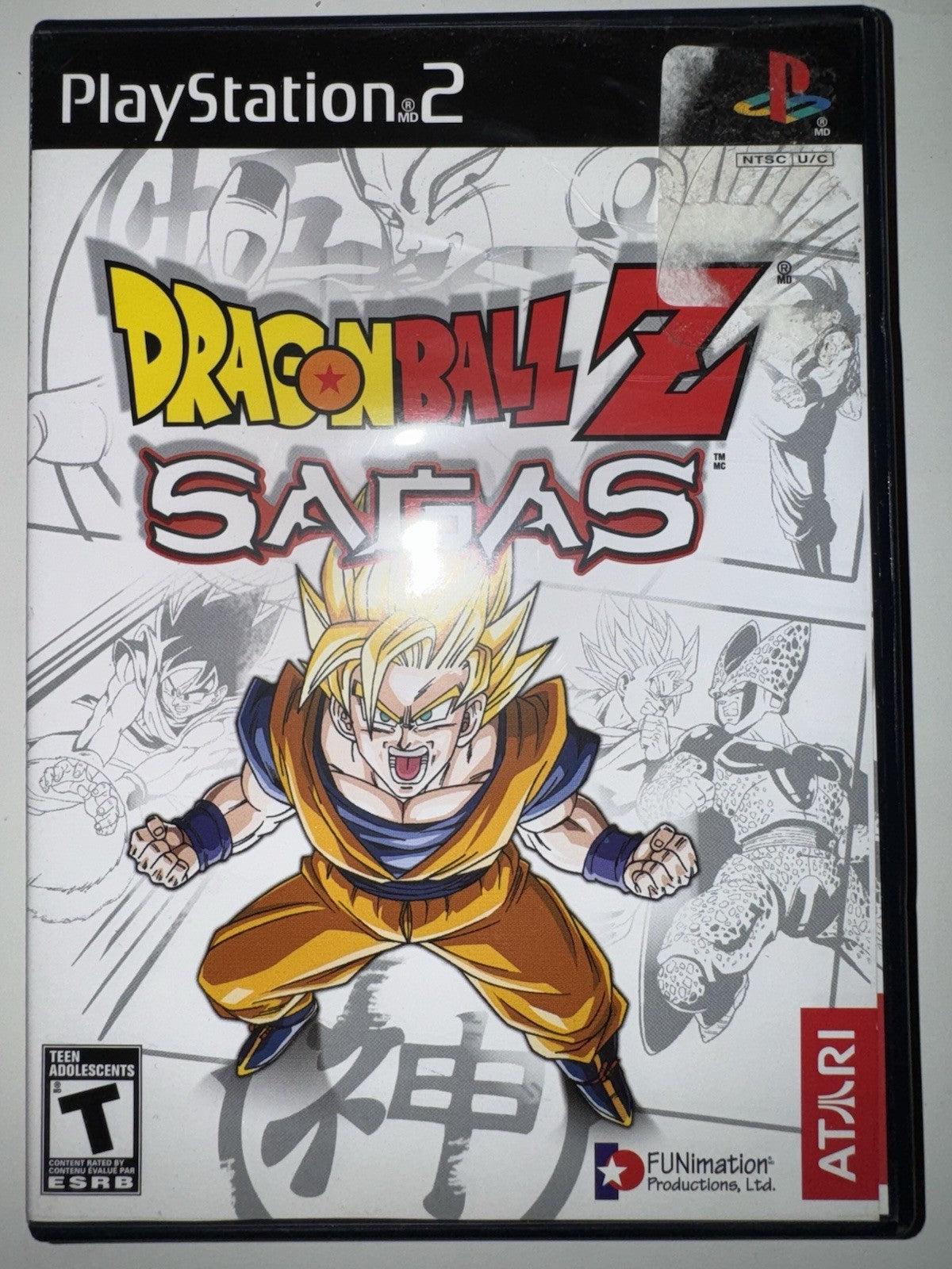 Dragon Ball Z: Sagas (Sony PlayStation 2, 2005) CIB COMPLETE + MANUAL PS2