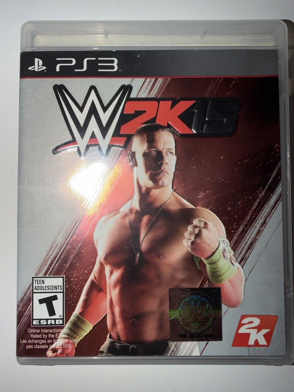 WWE 2K15 (Sony PlayStation 3, 2015) CIB COMPLETE PS3
