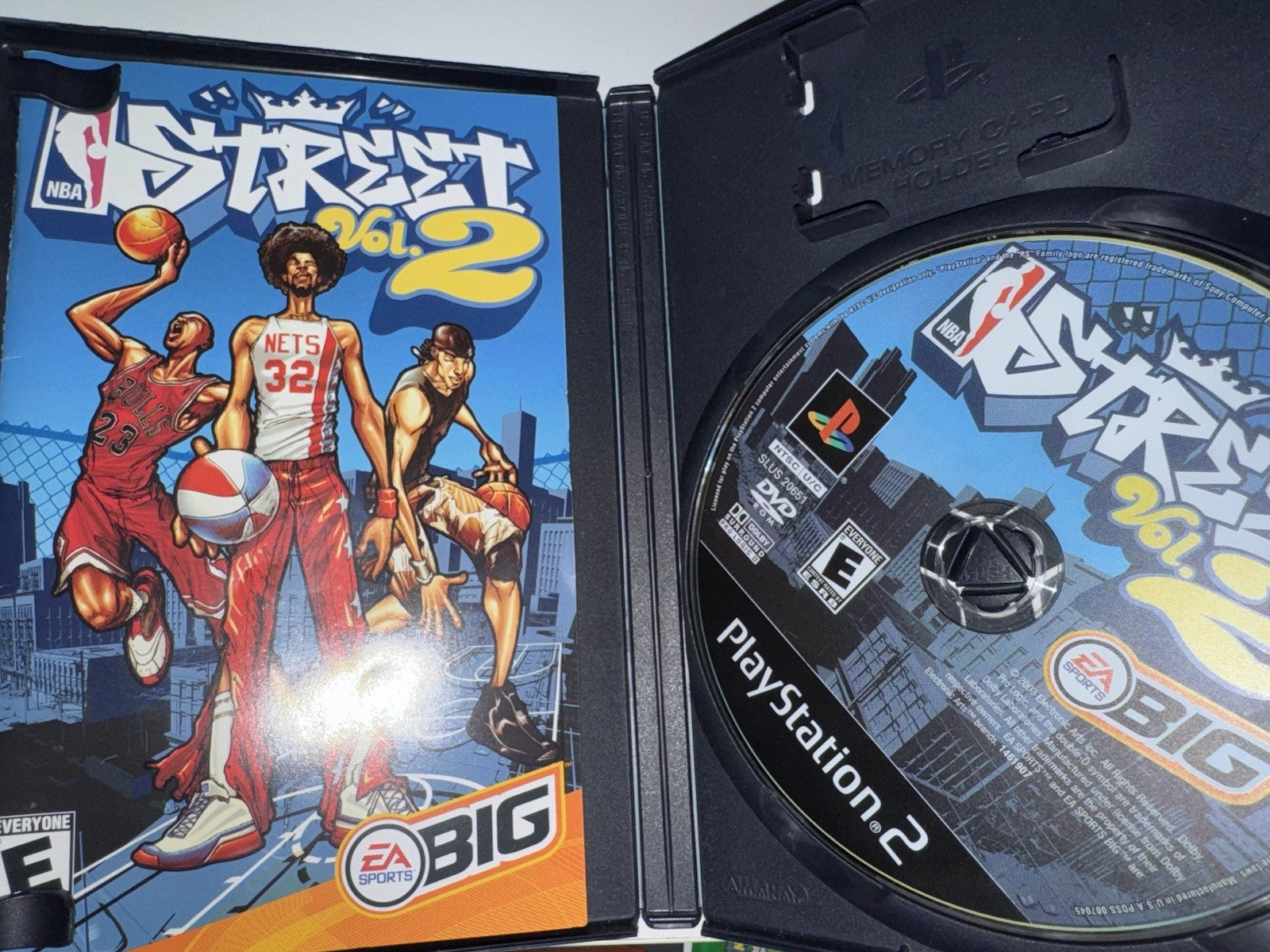 NBA Street Vol. 2 (Sony PlayStation 2, 2003) CIB COMPLETE PS2