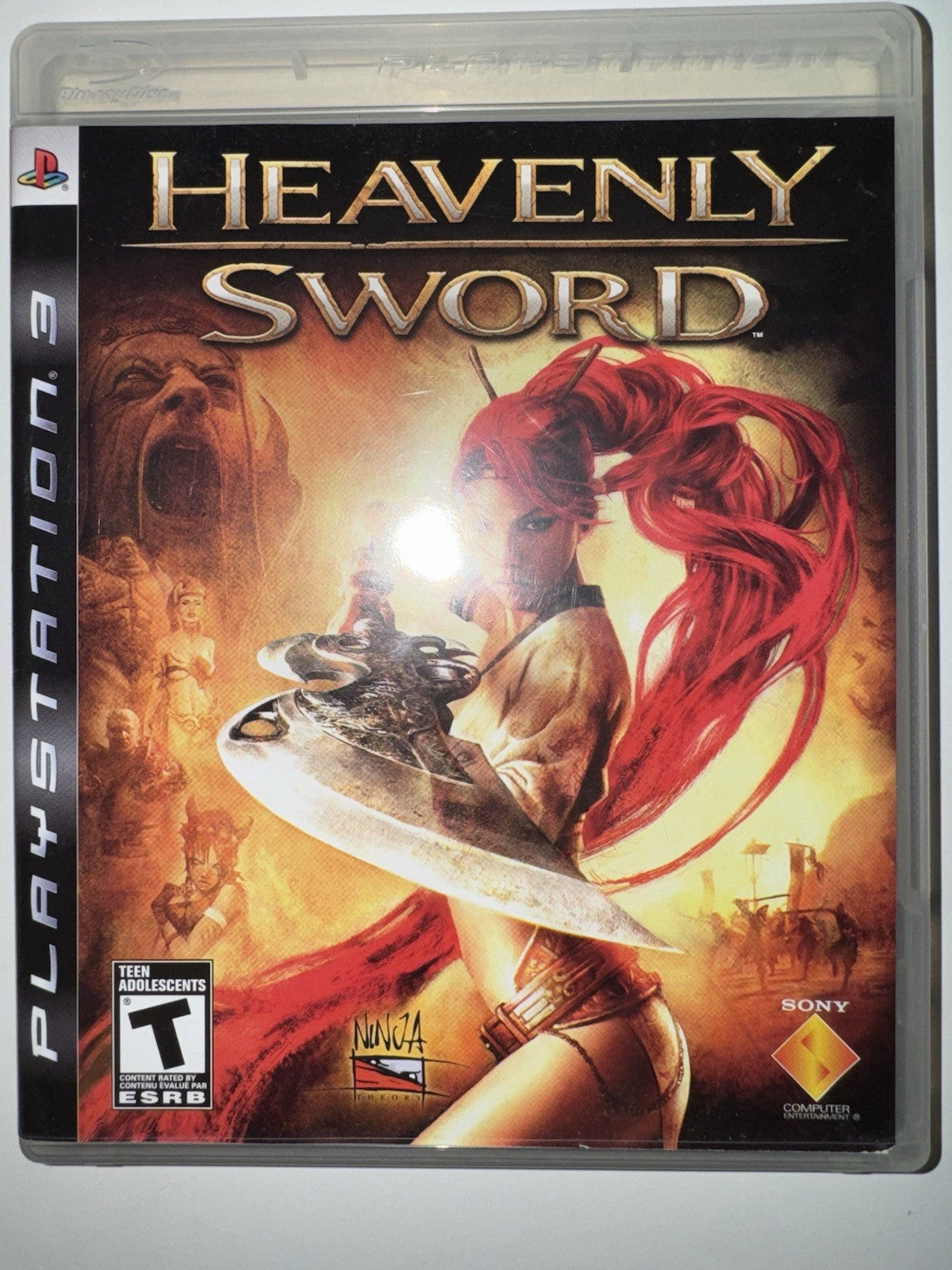 Heavenly Sword (Sony PlayStation 3, 2007) CIB COMPLETE + MANUAL PS3