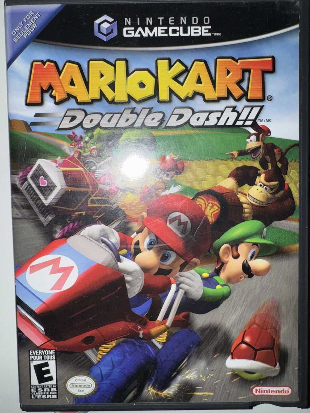 Mario Kart: Double Dash!! (Nintendo GameCube, 2003) CIB COMPLETE GC