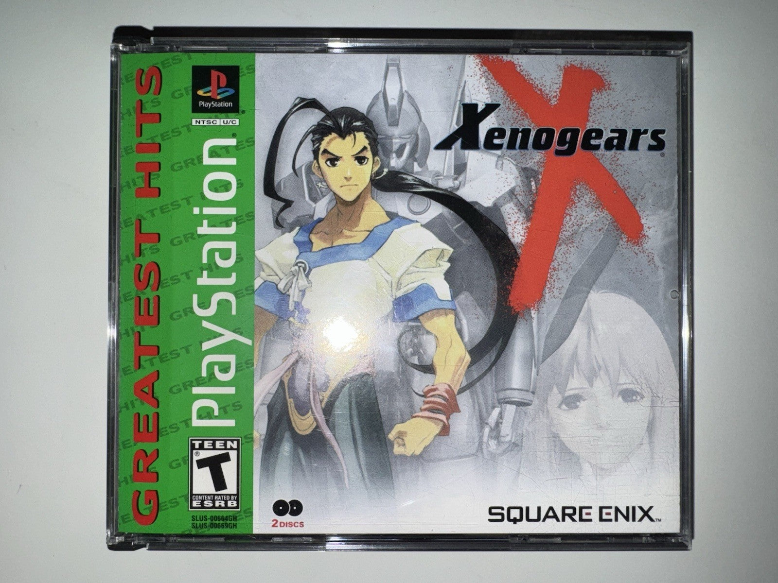 Xenogears PS1 PlayStation CIB COMPLETE + MANUAL PS1 SQUARE ENIX