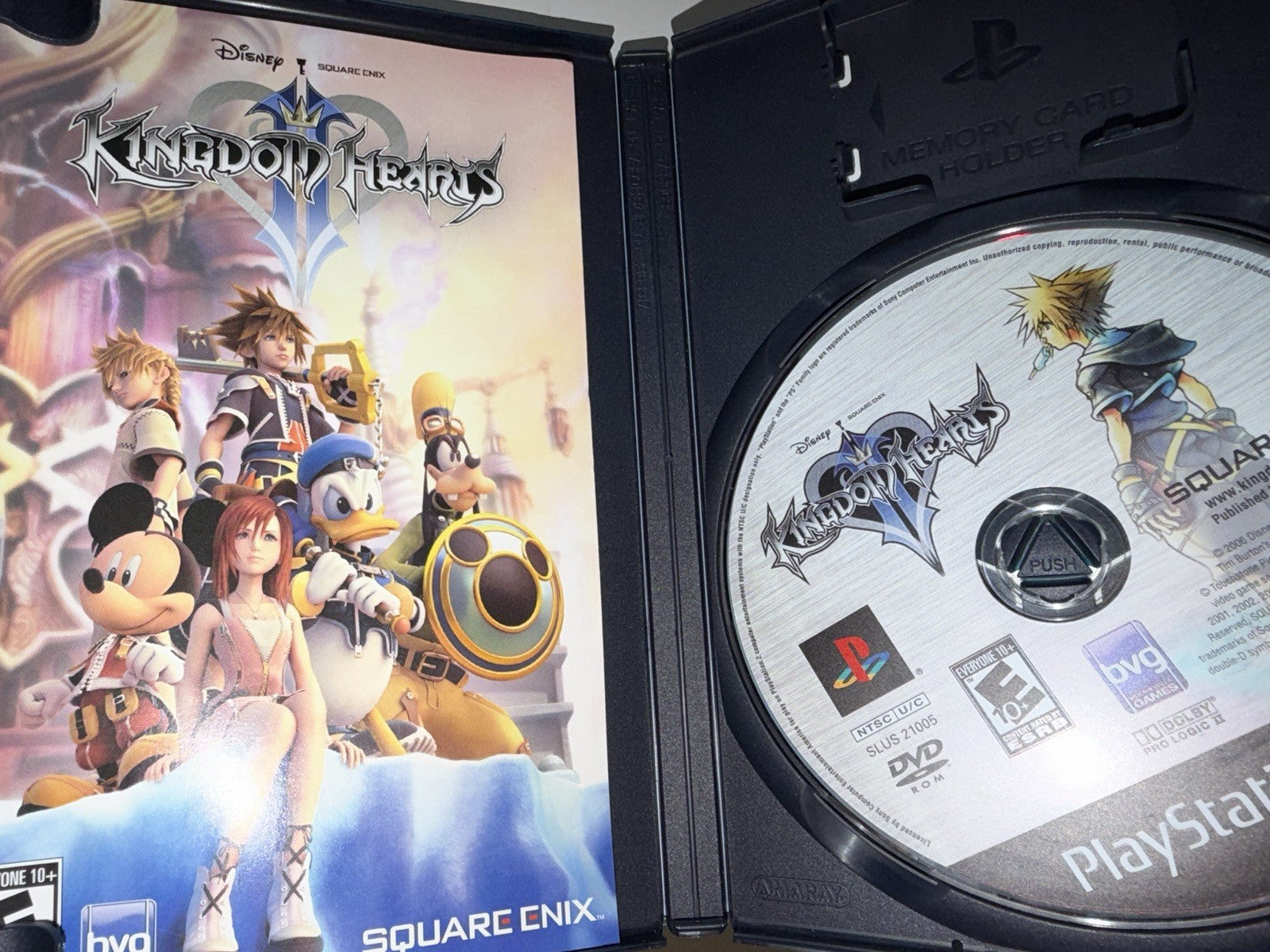 Kingdom Hearts 2 II (PlayStation 2, 2006) CIB COMPLETE PS2