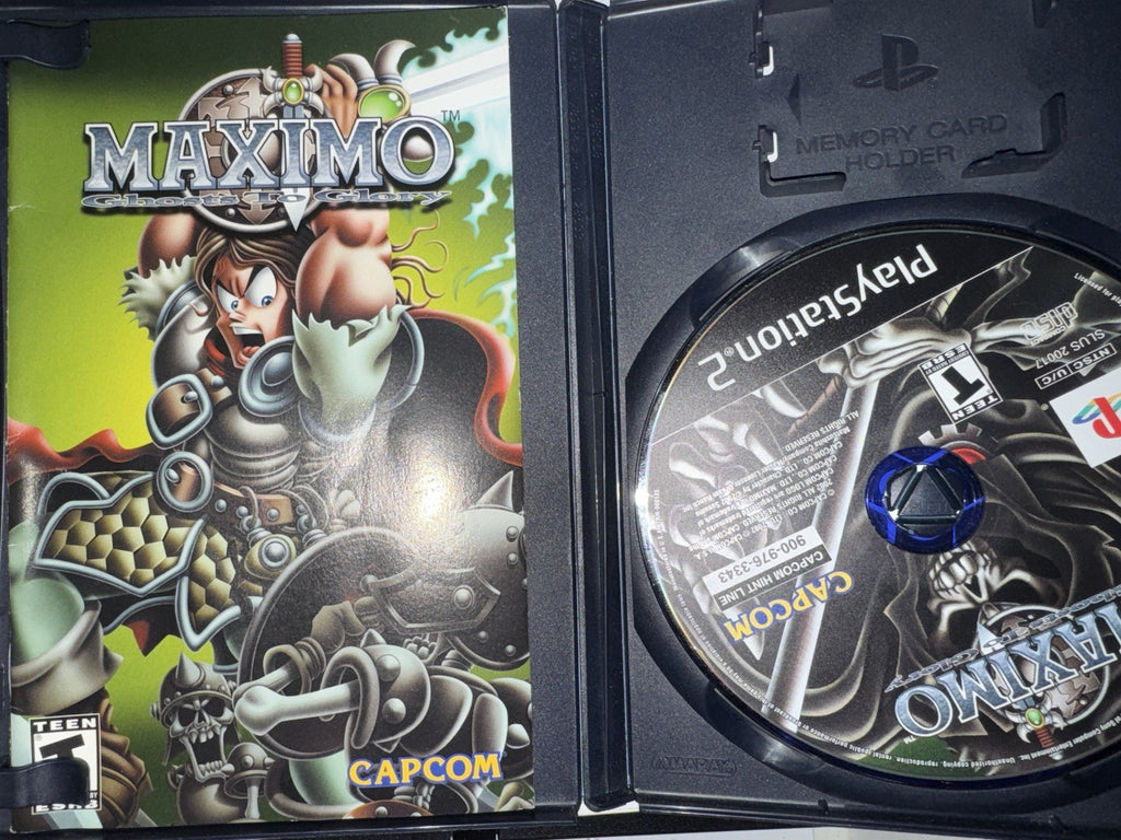 Maximo: Ghosts to Glory (Sony PlayStation 2, 2002) CIB COMPLETE + MANUAL PS2
