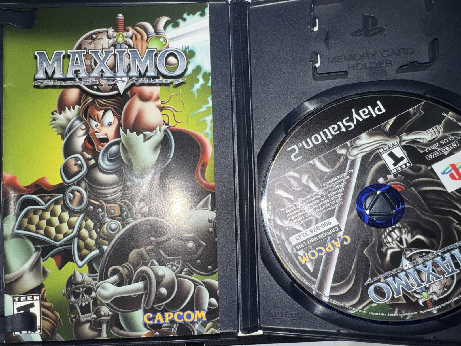 Maximo: Ghosts to Glory (Sony PlayStation 2, 2002) CIB COMPLETE + MANUAL PS2