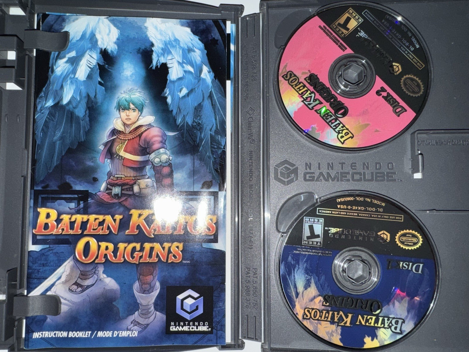 Baten Kaitos Origins (Nintendo GameCube, 2006) CIB COMPLETE + MANUAL GC