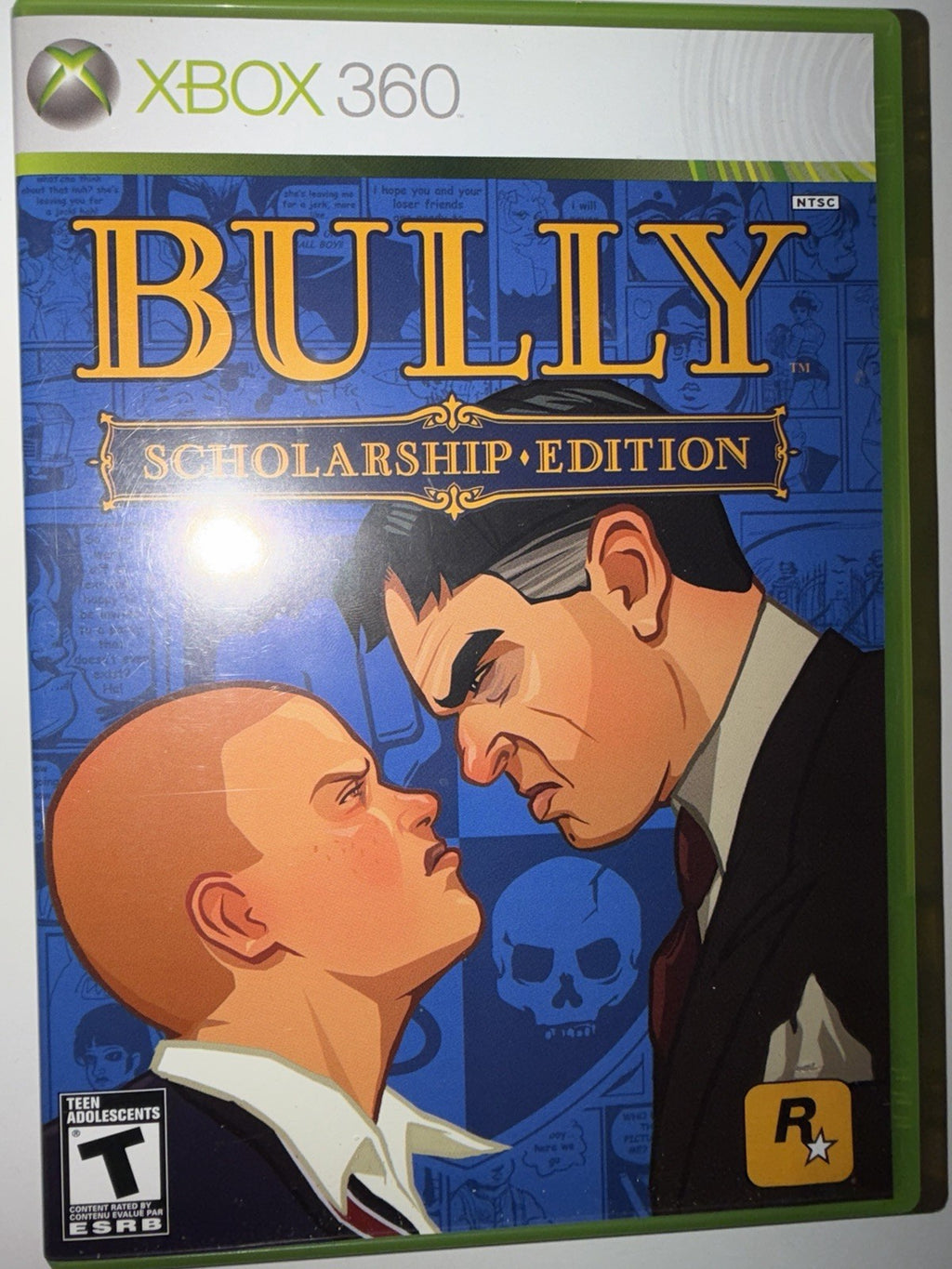 Bully Scholarship Edition (Microsoft Xbox 360, 2008) CIB COMPLETE XB360