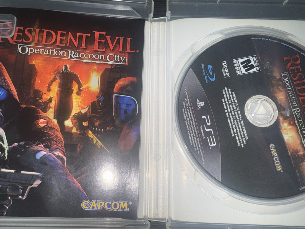 Resident Evil Operation Raccoon City PS3 (PlayStation 3 PS3, 2012) CIB COMPLETE