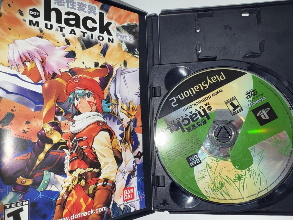 .hack MUTATION (Sony PlayStation 2, 2003) CIB COMPLETE W/DVD PS2