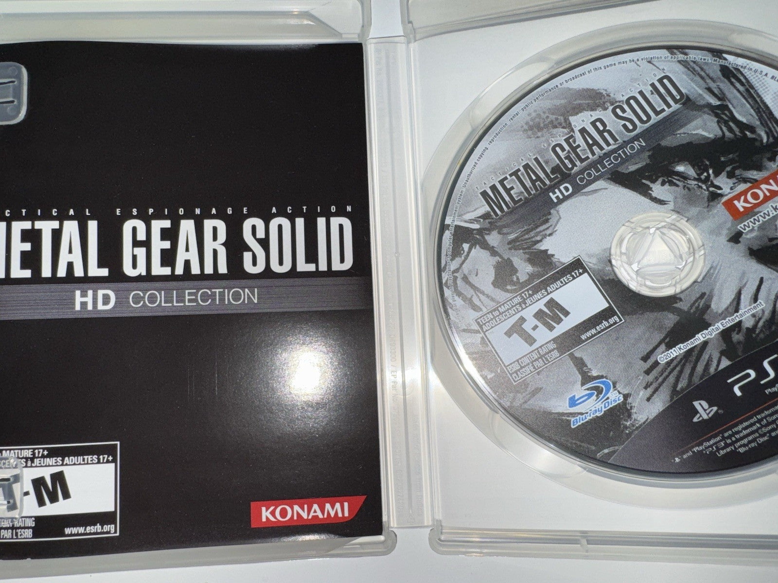 Metal Gear Solid HD Collection (Sony PlayStation 3, 2011) CIB COMPLETE PS3