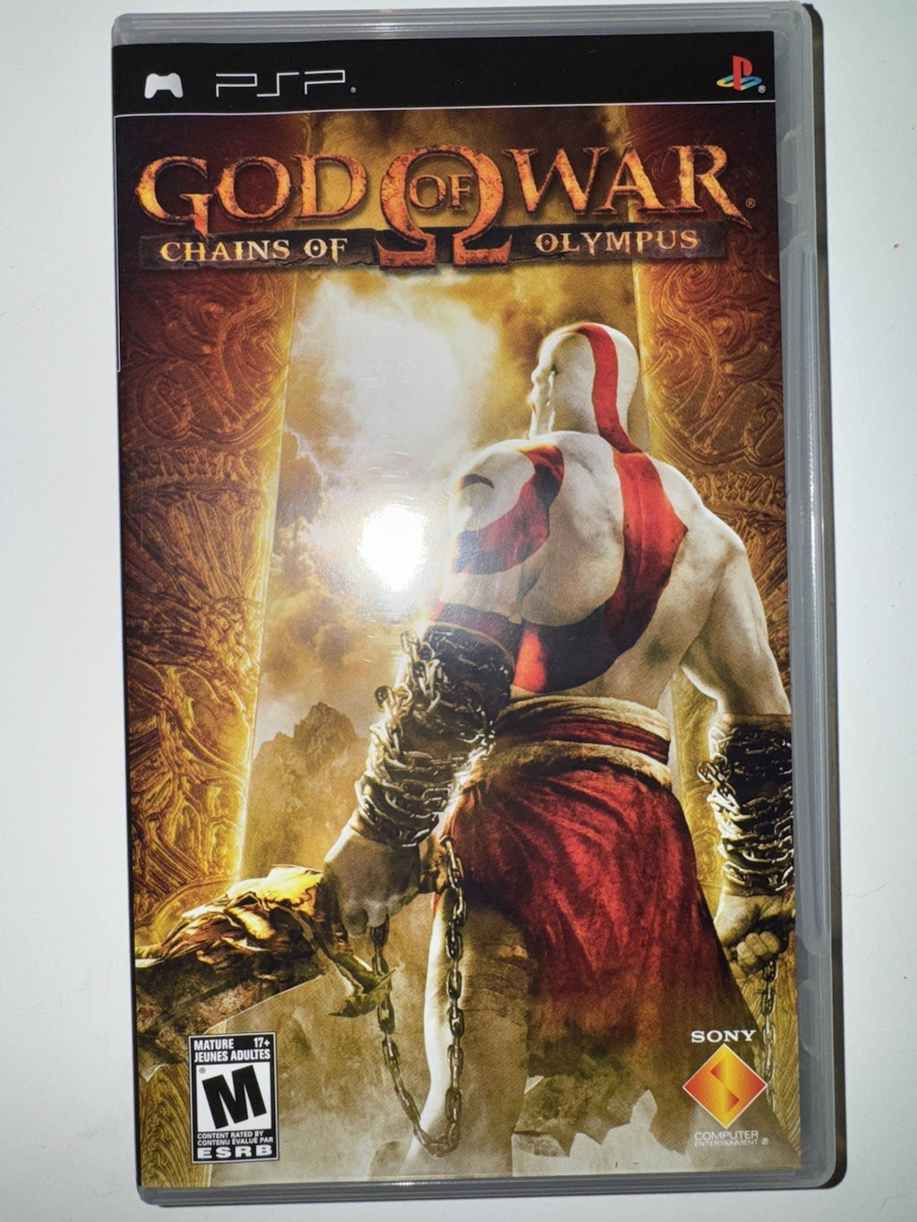 God of War Chains of Olympus (Sony PlayStation PSP, 2008) Complete CIB