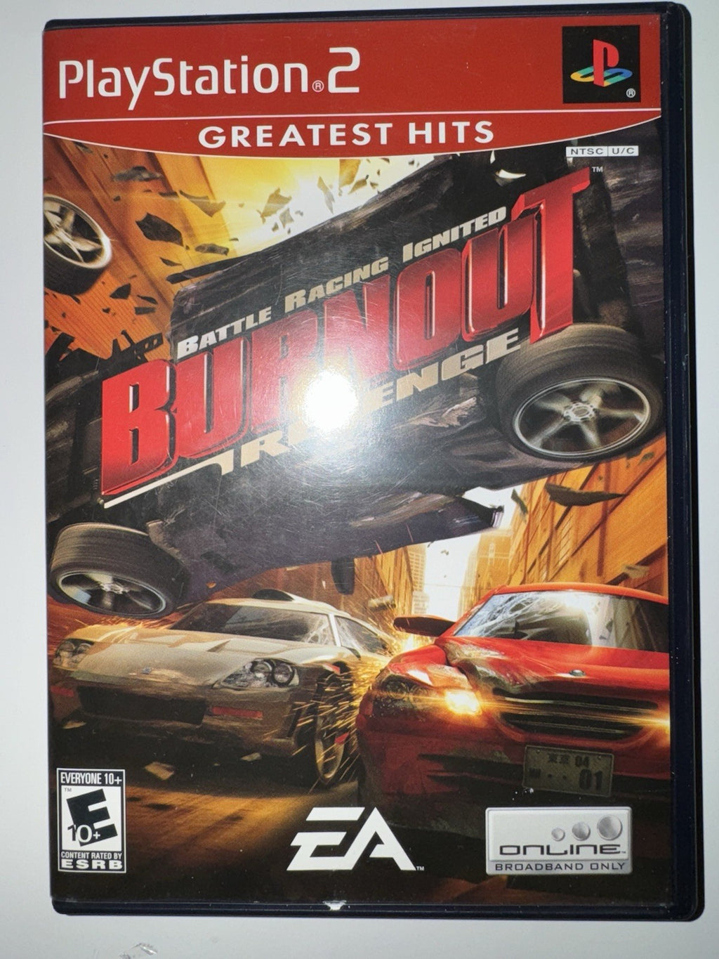 Burnout: Revenge (Sony PlayStation 2, 2005) CIB COMPLETE + MANUAL PS2