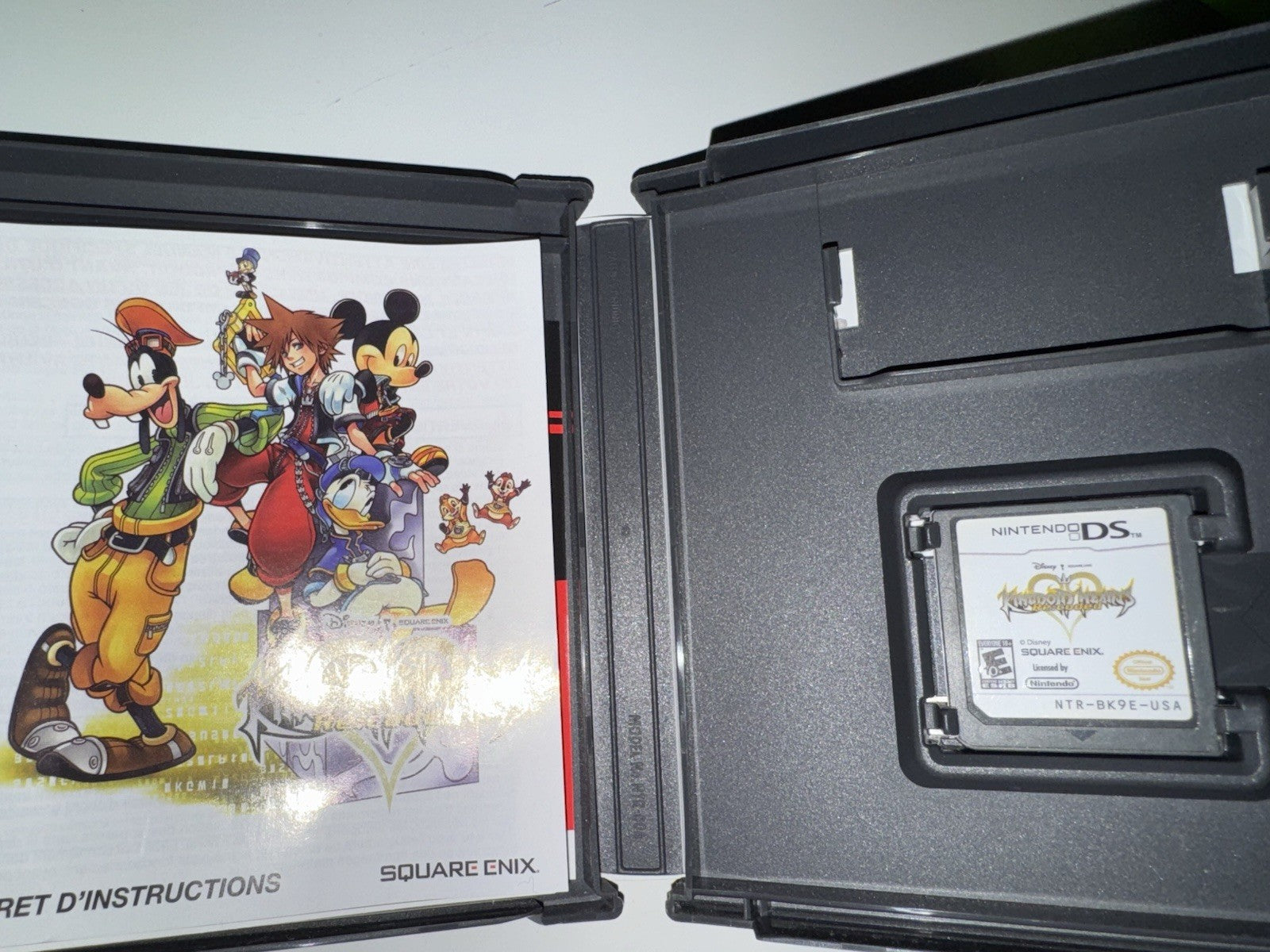 Kingdom Hearts Re: Coded (Nintendo DS, 2010) CIB COMPLETE DS