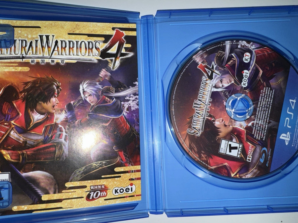 Samurai Warriors 4 (Sony PlayStation 4, 2014) CIB COMPLETE PS4