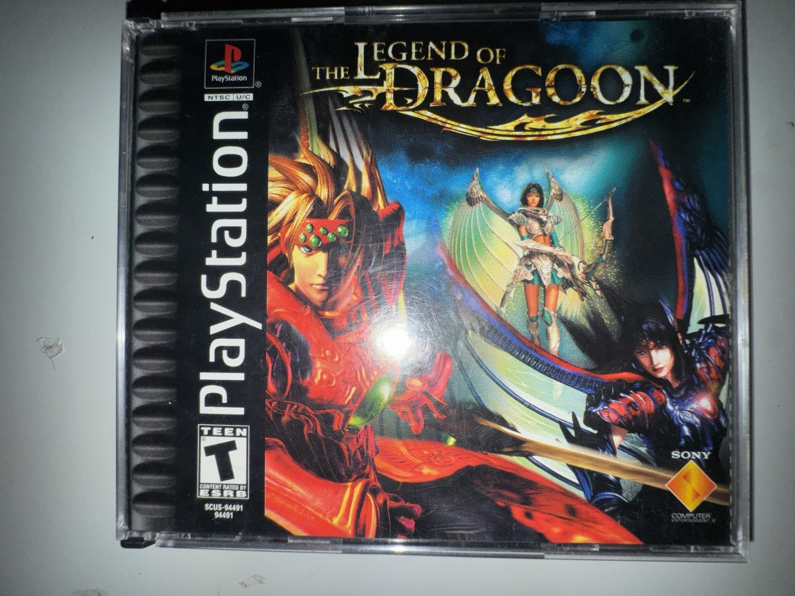 The Legend of Dragoon ( Sony PlayStation 1, 2000) PS1 BLACK LABEL