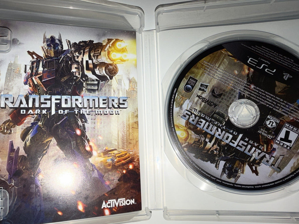 Transformers Dark of the Moon (Sony PlayStation 3, 2011) CIB COMPLETE PS3
