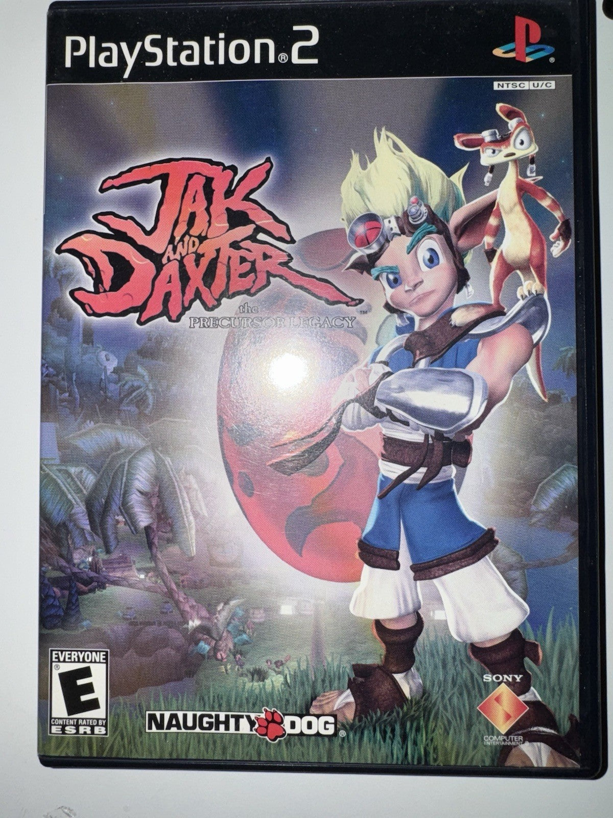 Jak and Daxter: The Precursor Legacy Sony PlayStation 2 W/French Manual Only PS2