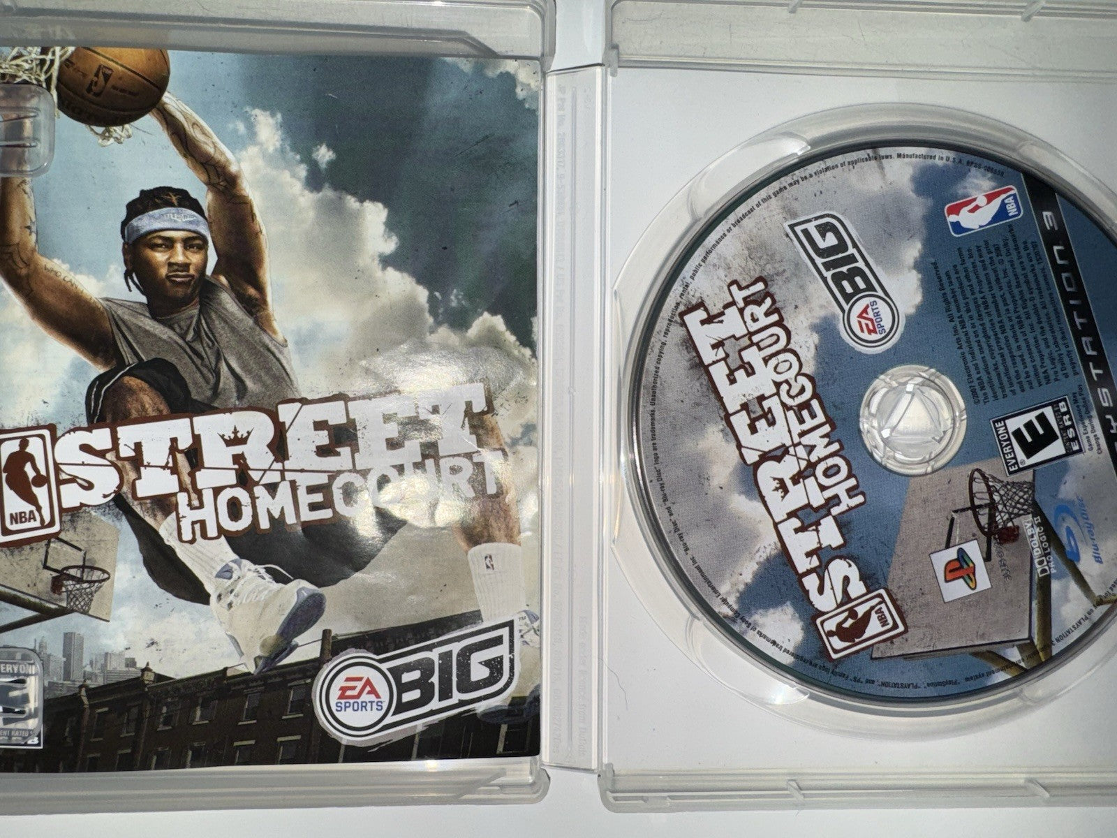 NBA Street Homecourt (PlayStation 3, 2007) CIB COMPLETE + MANUAL PS3
