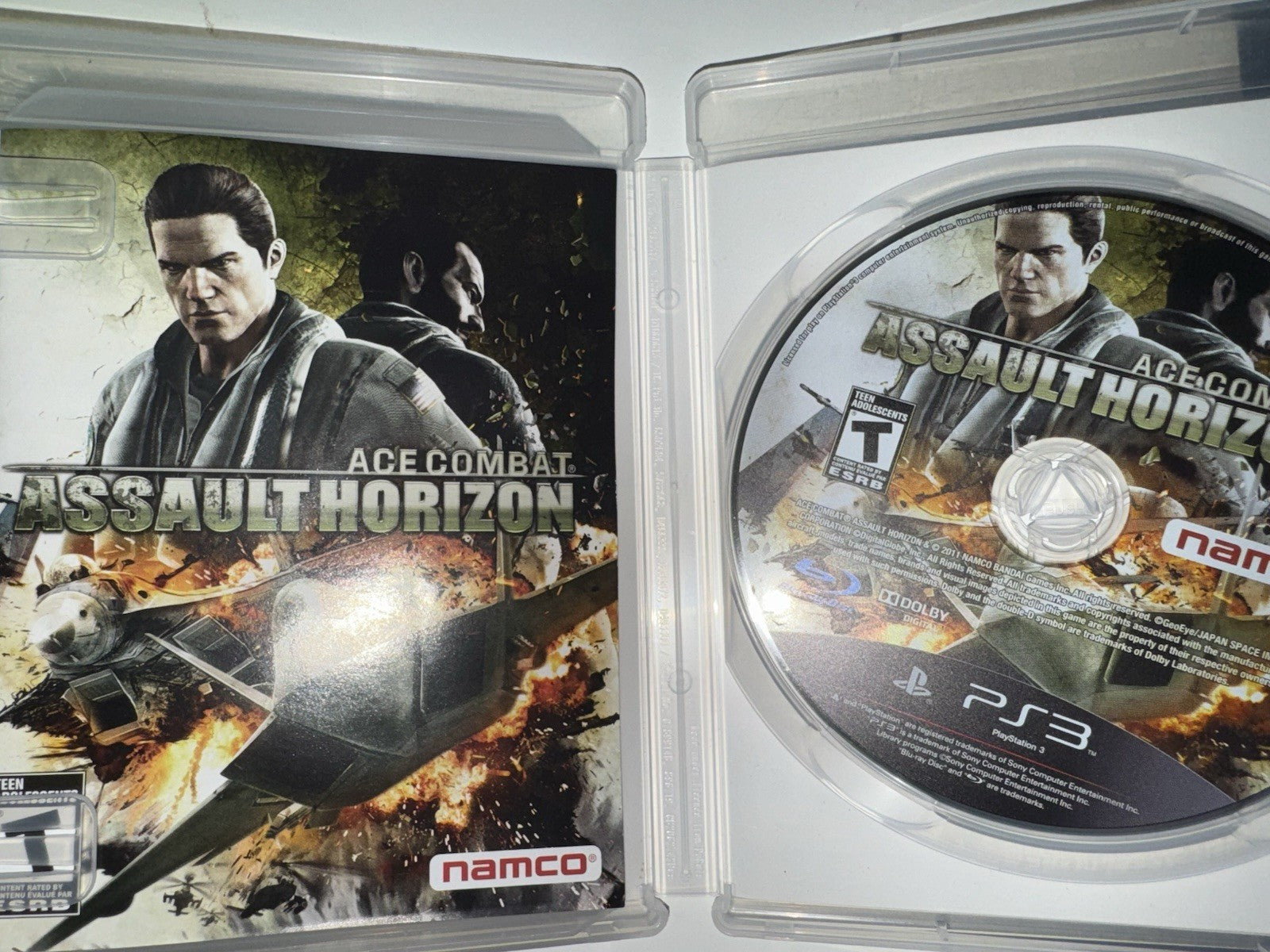 Ace Combat: Assault Horizon (Sony PlayStation 3, 2011) CIB COMPLETE +MANUAL PS3