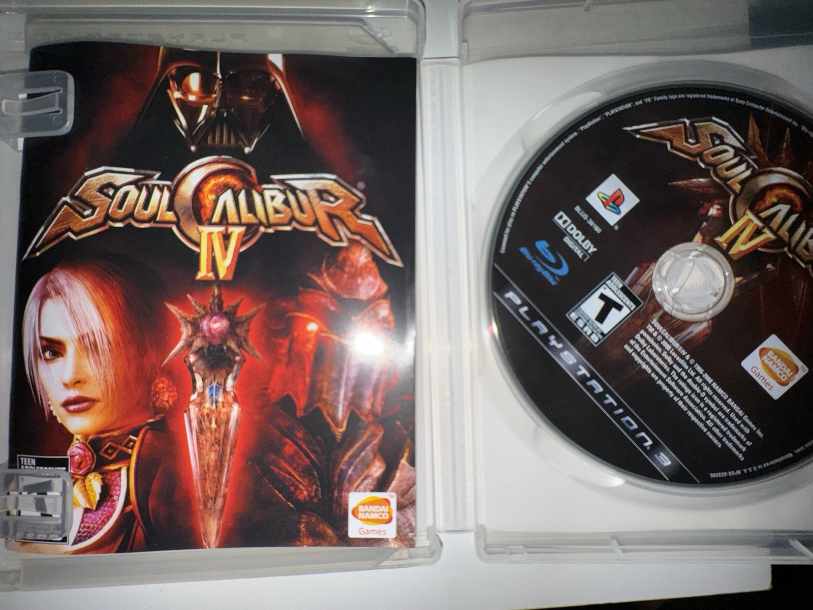 Soul Calibur IV (Sony PlayStation 3 PS3) CIB Complete + Manual