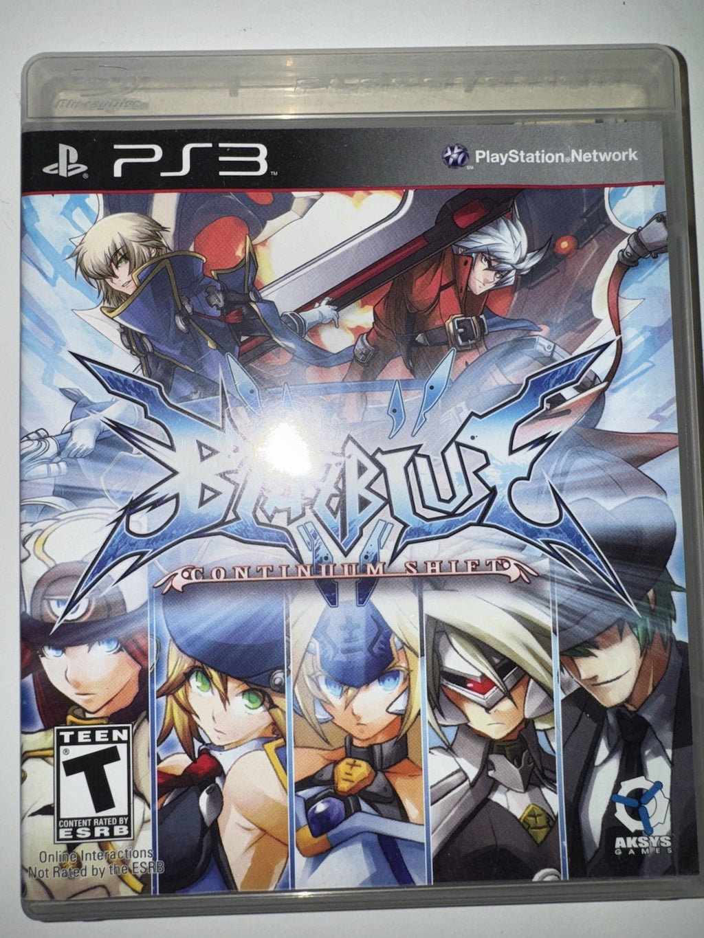 BlazBlue: Continuum Shift (Sony PlayStation 3, 2010) CIB COMPLETE + MANUAL PS3
