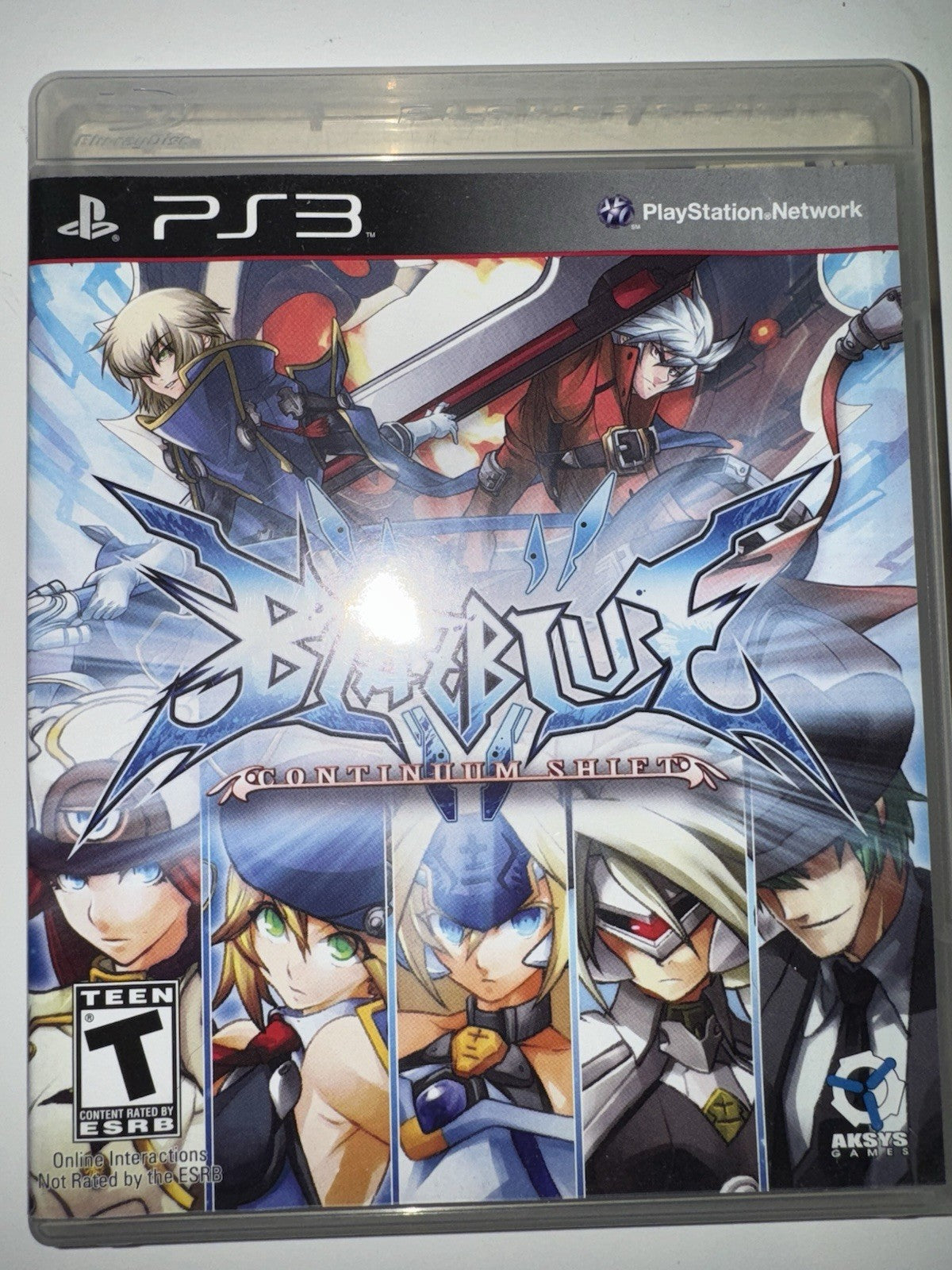 BlazBlue: Continuum Shift (Sony PlayStation 3, 2010) CIB COMPLETE + MANUAL PS3