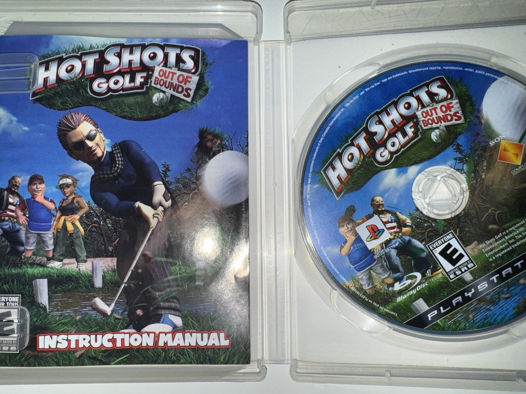 Hot Shots Golf: Out of Bounds (Sony PlayStation 3, 2008) CIB COMPLETE PS3