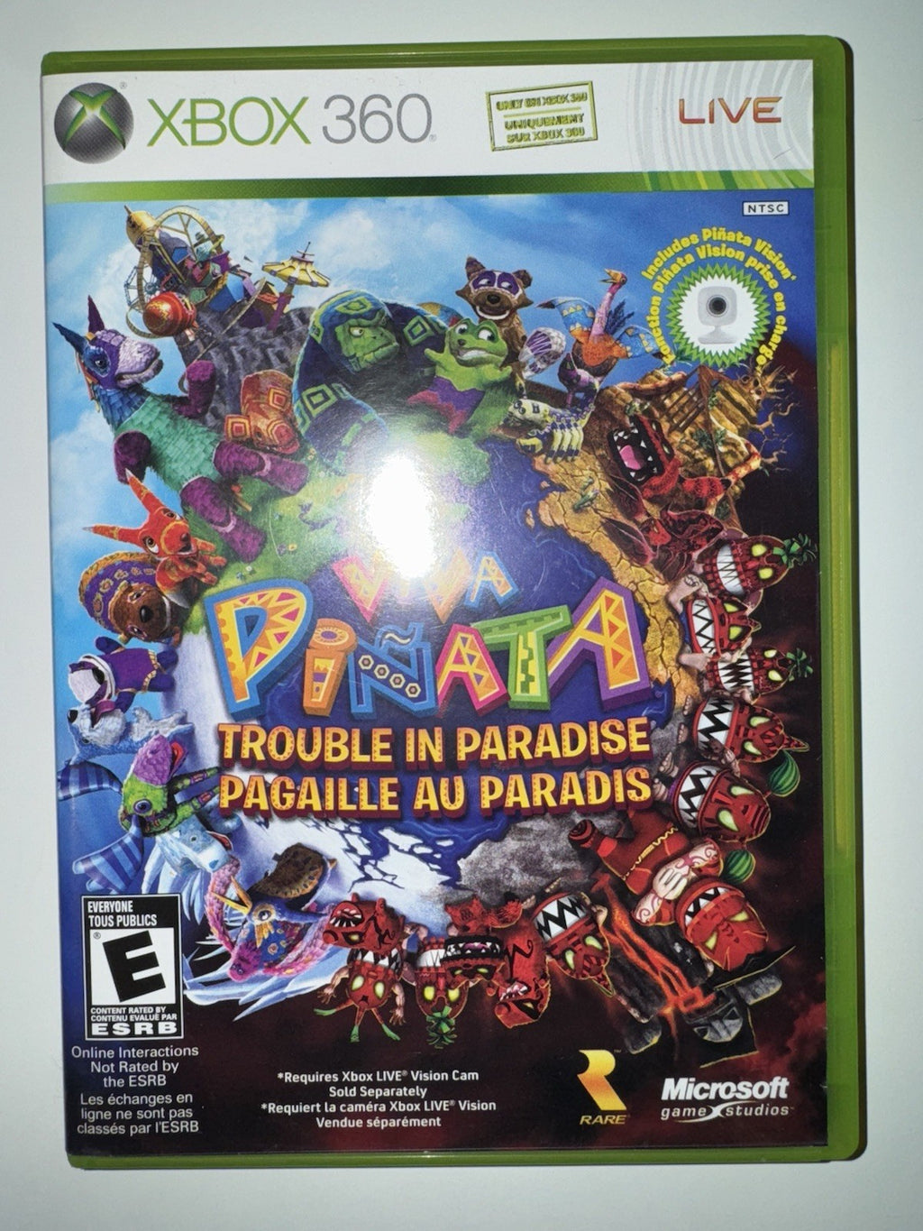 Viva Pinata: Trouble in Paradise (Microsoft Xbox 360, 2008) CIB COMPLETE XB360