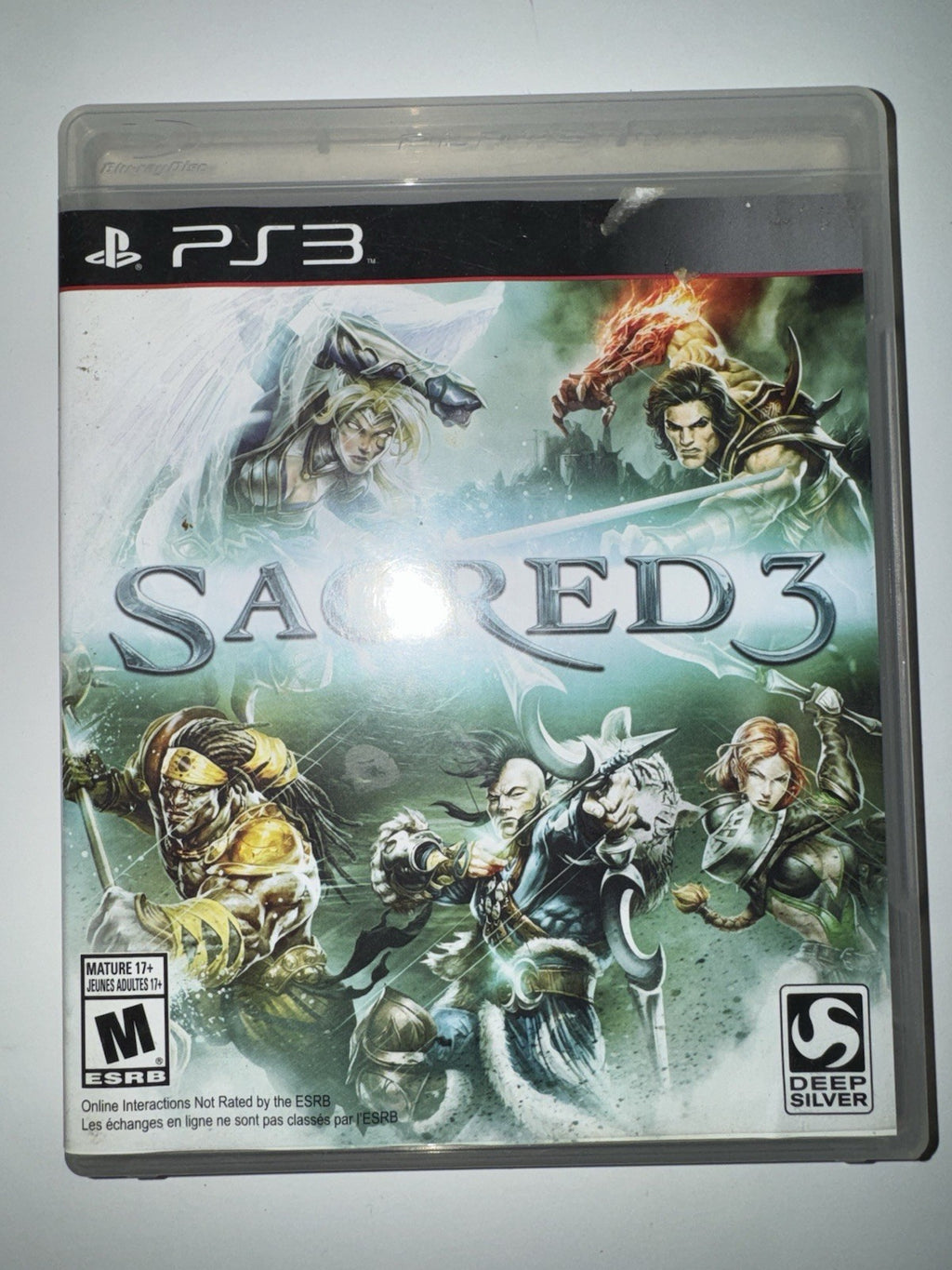 Sacred 3 (Sony PlayStation 3, 2014) CIB COMPLETE PS3