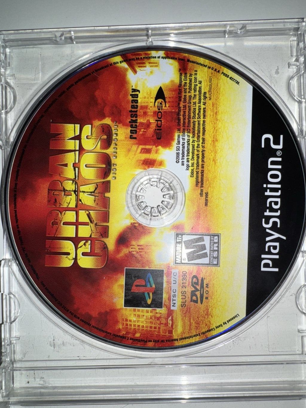 Urban Chaos: Riot Response (Sony PlayStation 2, 2006) DISC ONLY PS2