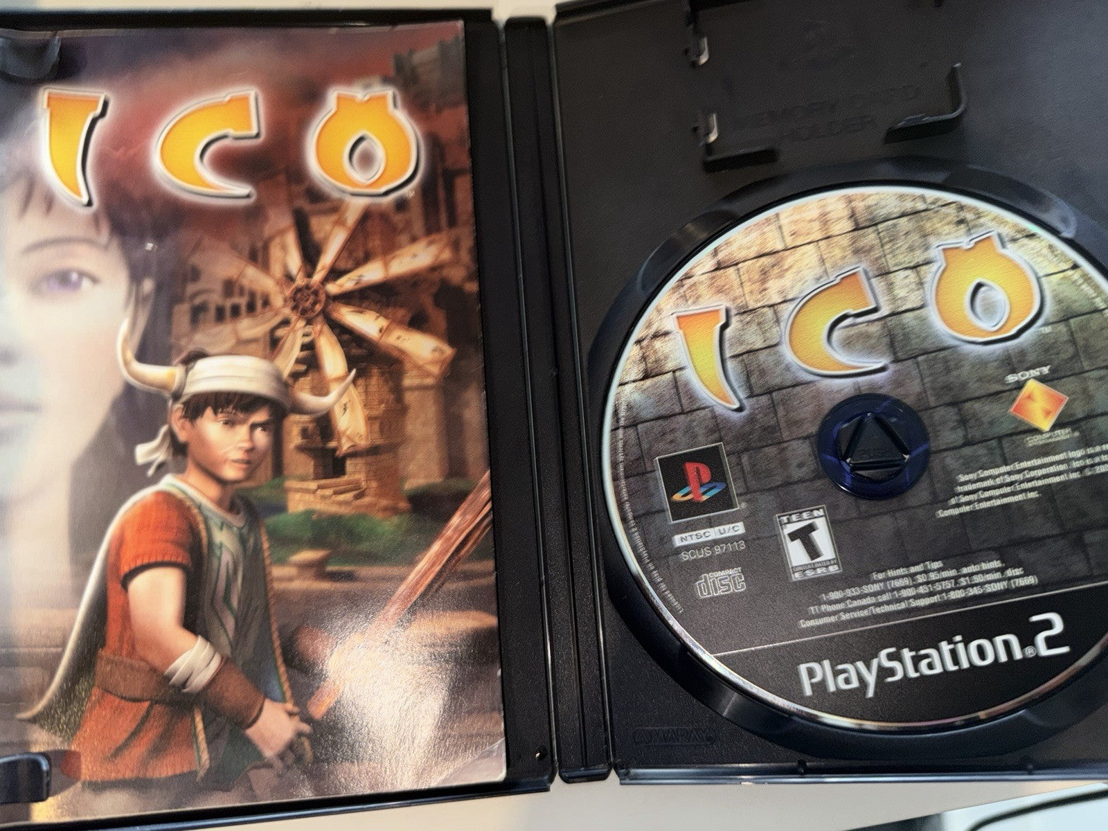 ICO (Sony PlayStation 2, 2001) CIB COMPLETE PS2