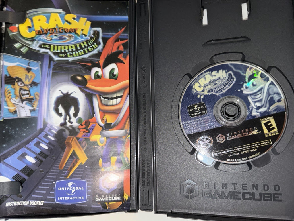 Crash Bandicoot: The Wrath of Cortex (Nintendo GameCube, 2002) CIB COMPLETE GC
