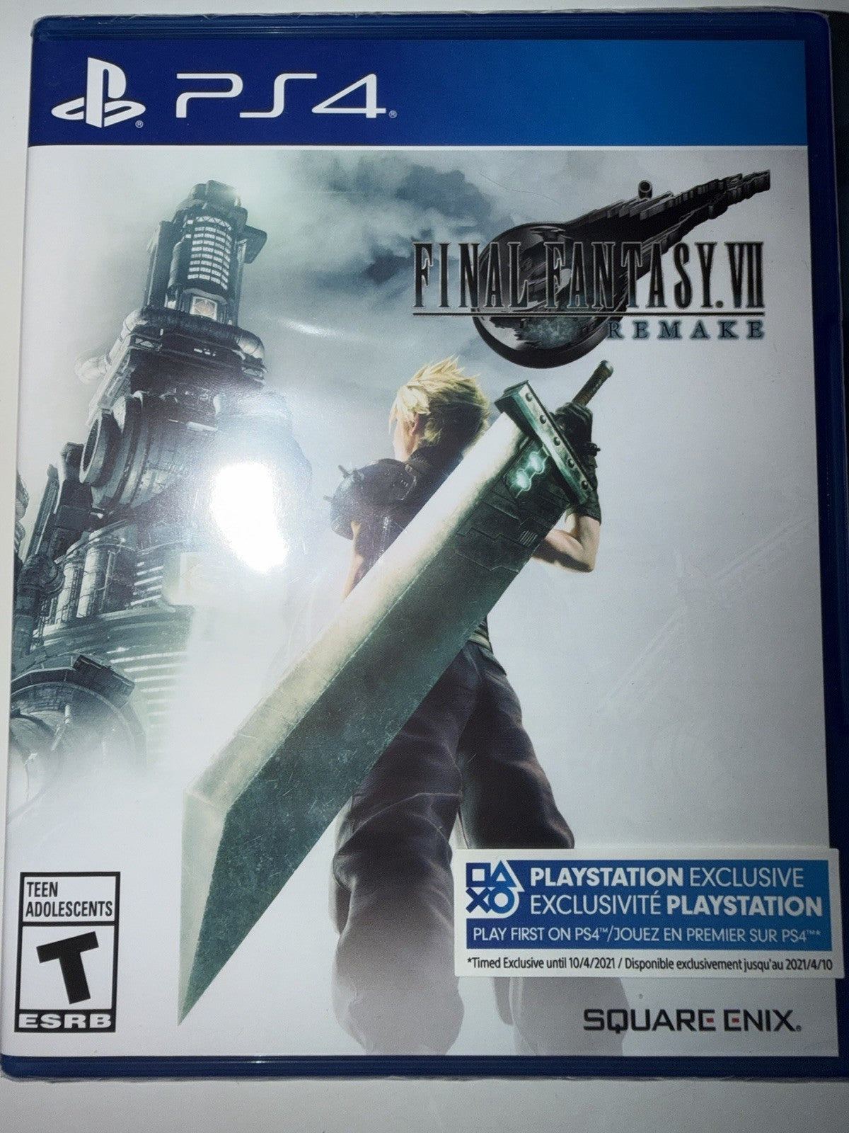 Final Fantasy VII Remake (Sony PlayStation 4, 2020) BRAND NEW SEALED PS4