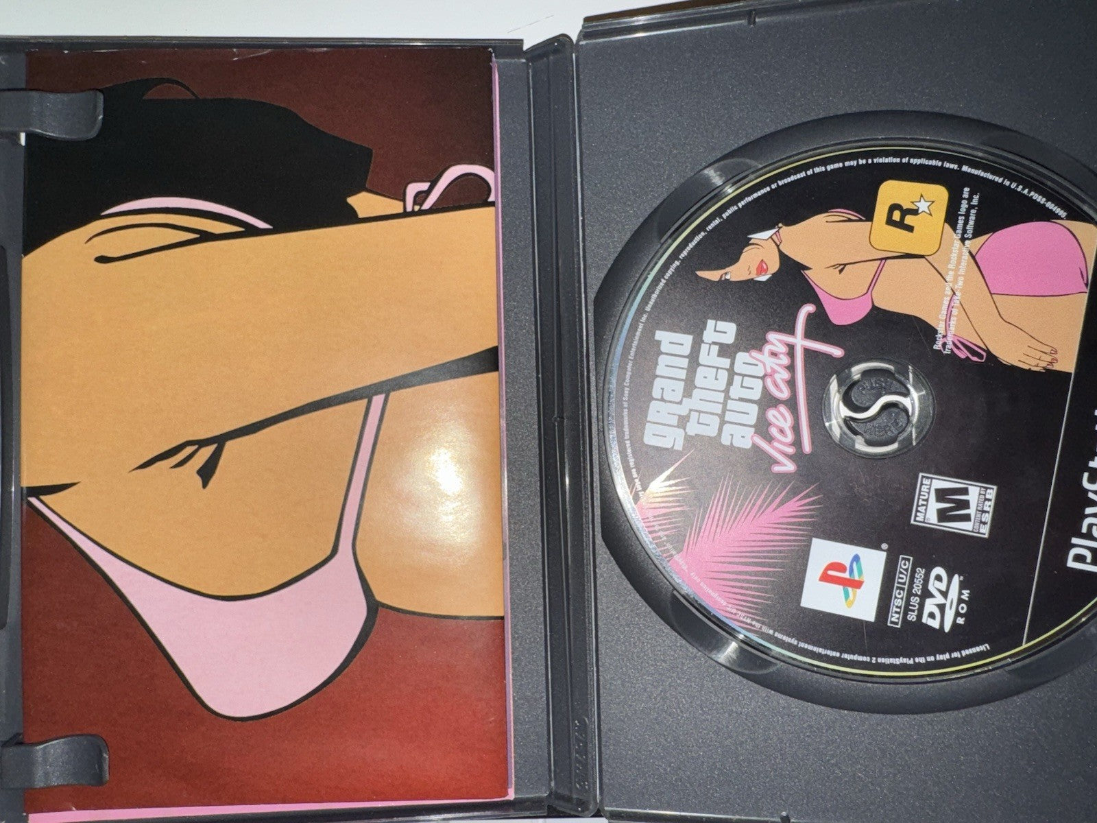 Grand Theft Auto: Vice City (Sony PlayStation 2, 2002) CIB + MAP/ POSTER PS2 GTA