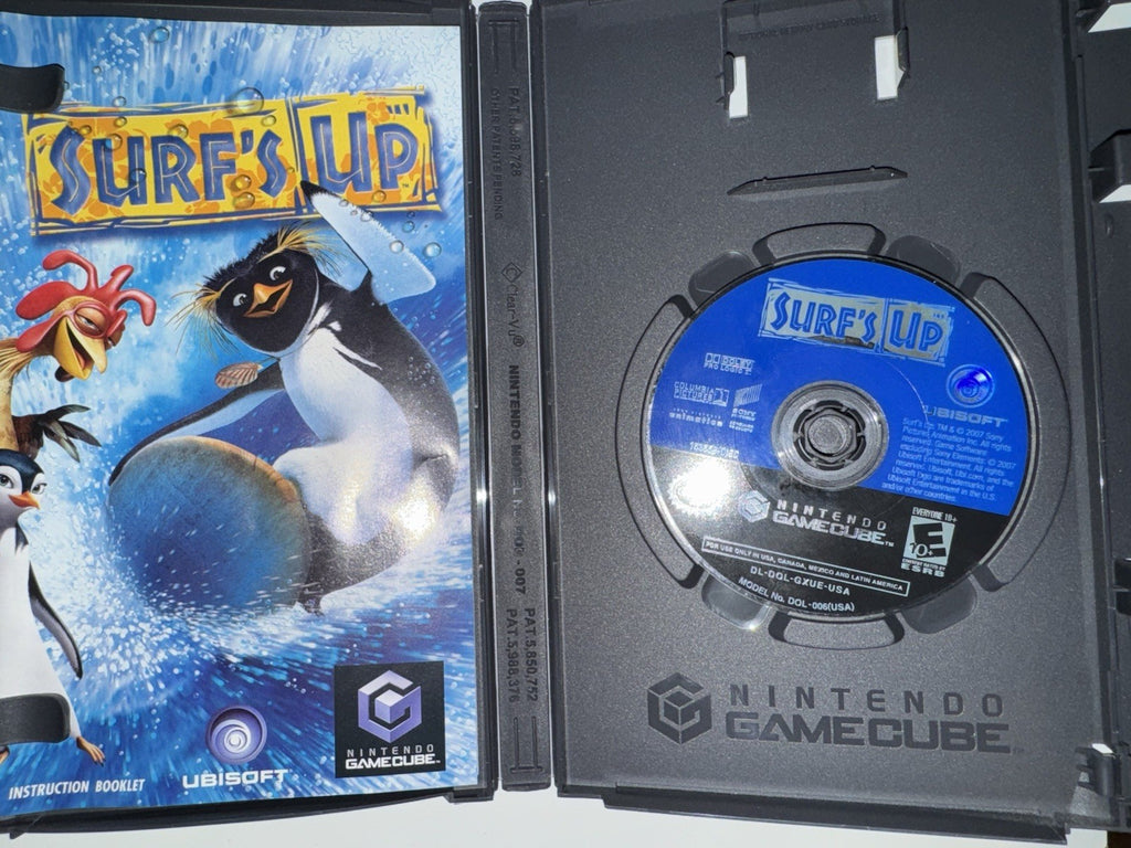 Surf's Up (Nintendo GameCube, 2007) CIB COMPLETE + MANUAL GC