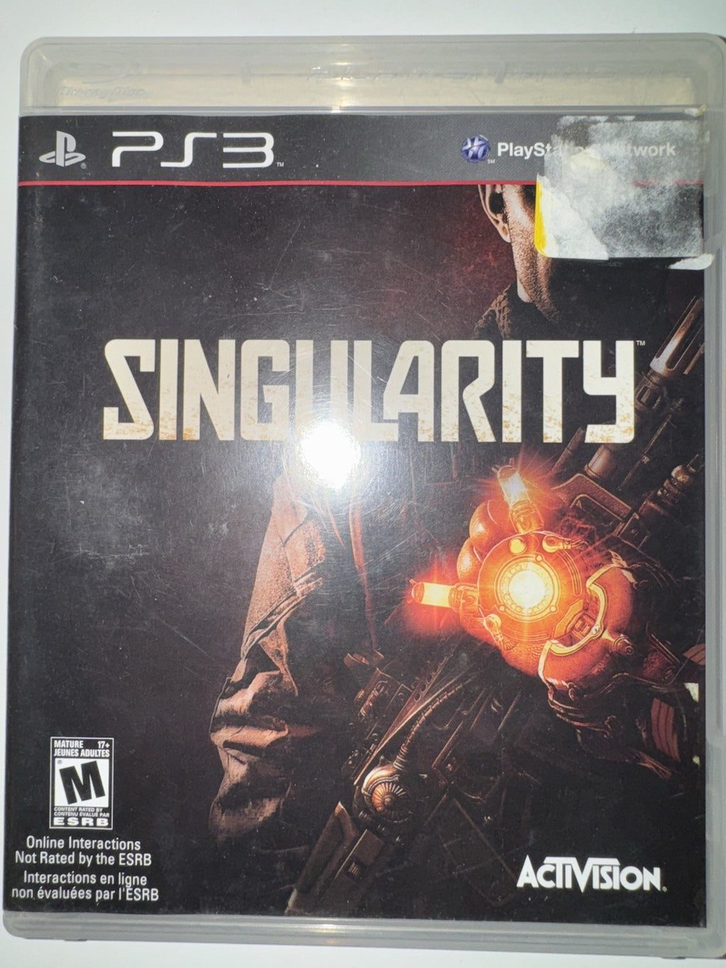 Singularity (Sony PlayStation 3, 2010) CIB COMPLETE + MANUAL PS3