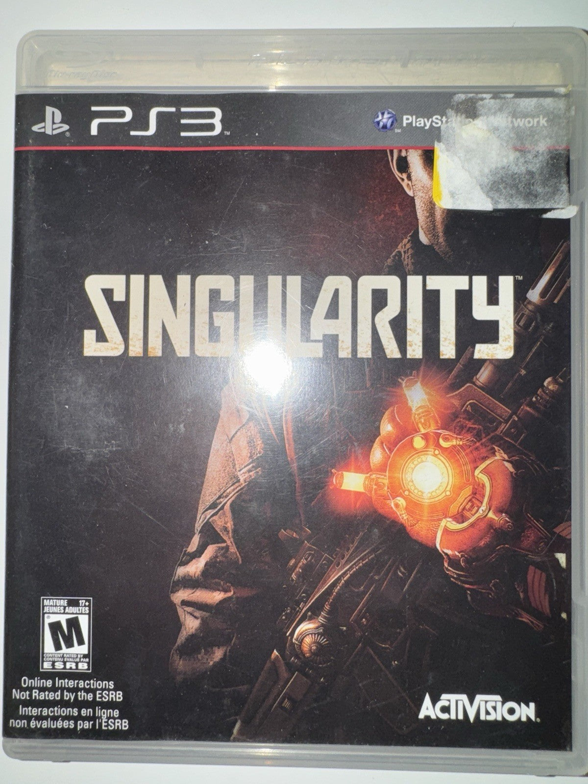 Singularity (Sony PlayStation 3, 2010) CIB COMPLETE + MANUAL PS3
