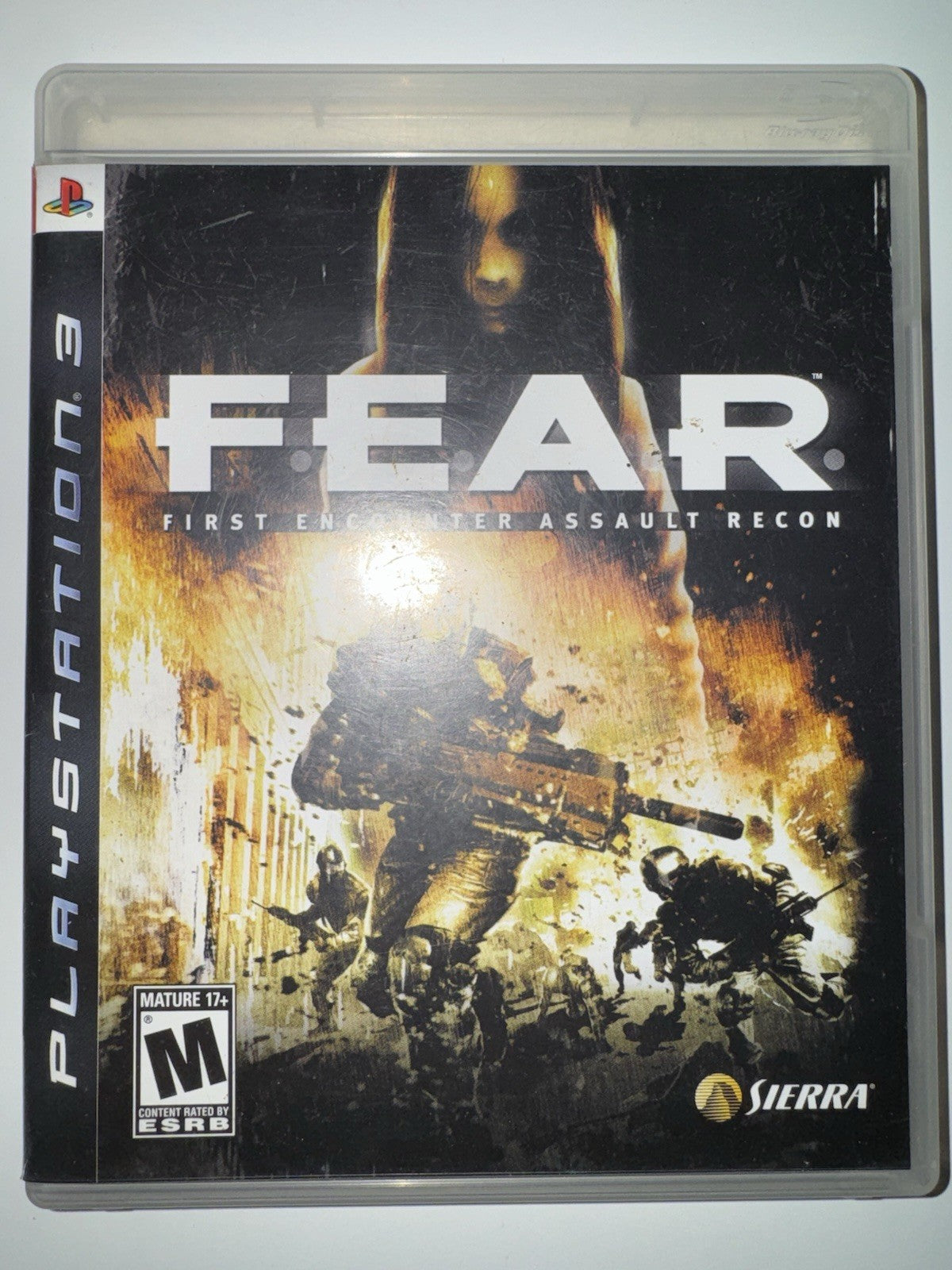 F.E.A.R. First Encounter Assault Recon (Sony PlayStation 3, 2007) CIB PS3 FEAR