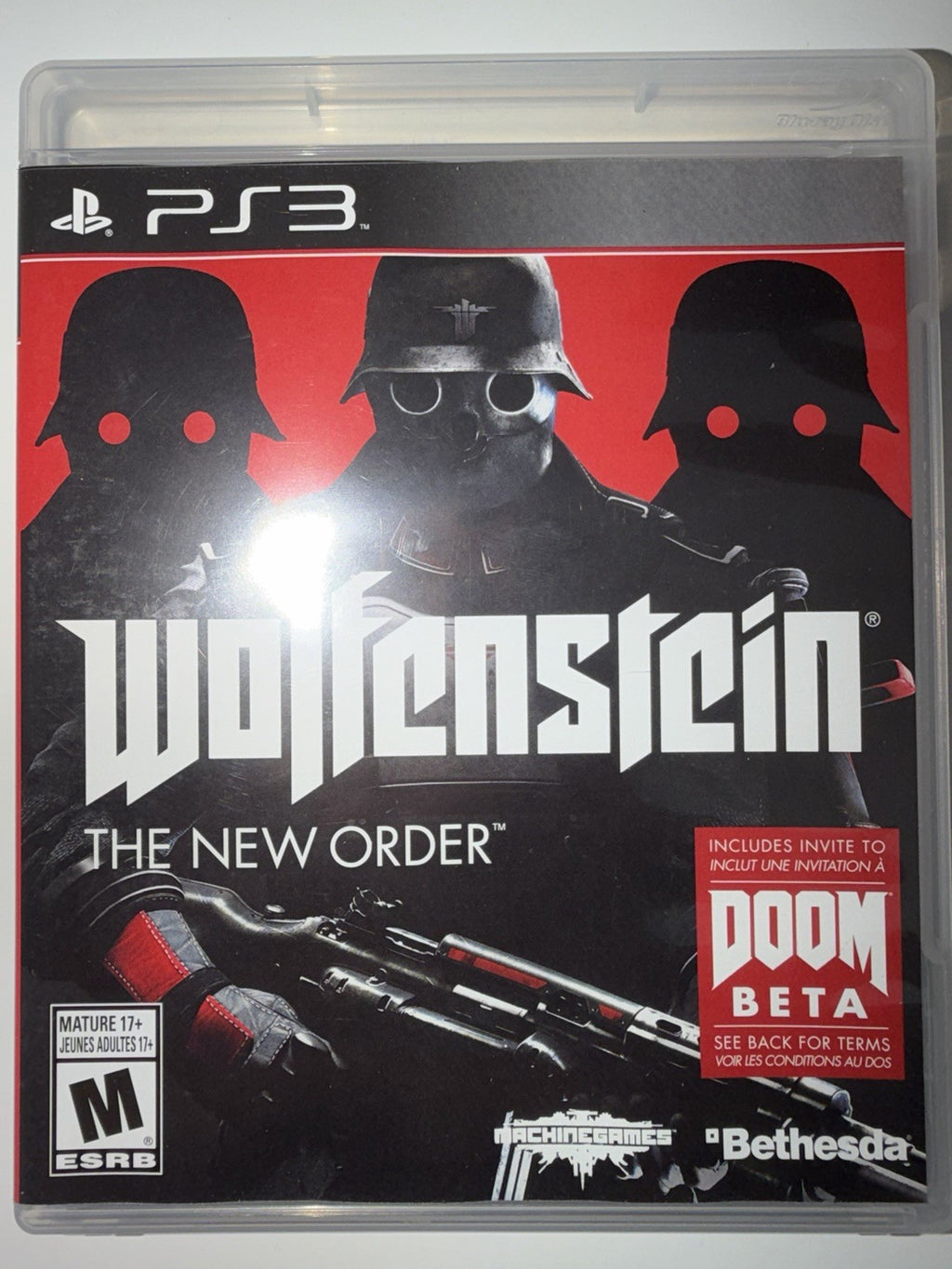 Wolfenstein: The New Order (Sony PlayStation 3, 2014) CIB COMPLETE PS3
