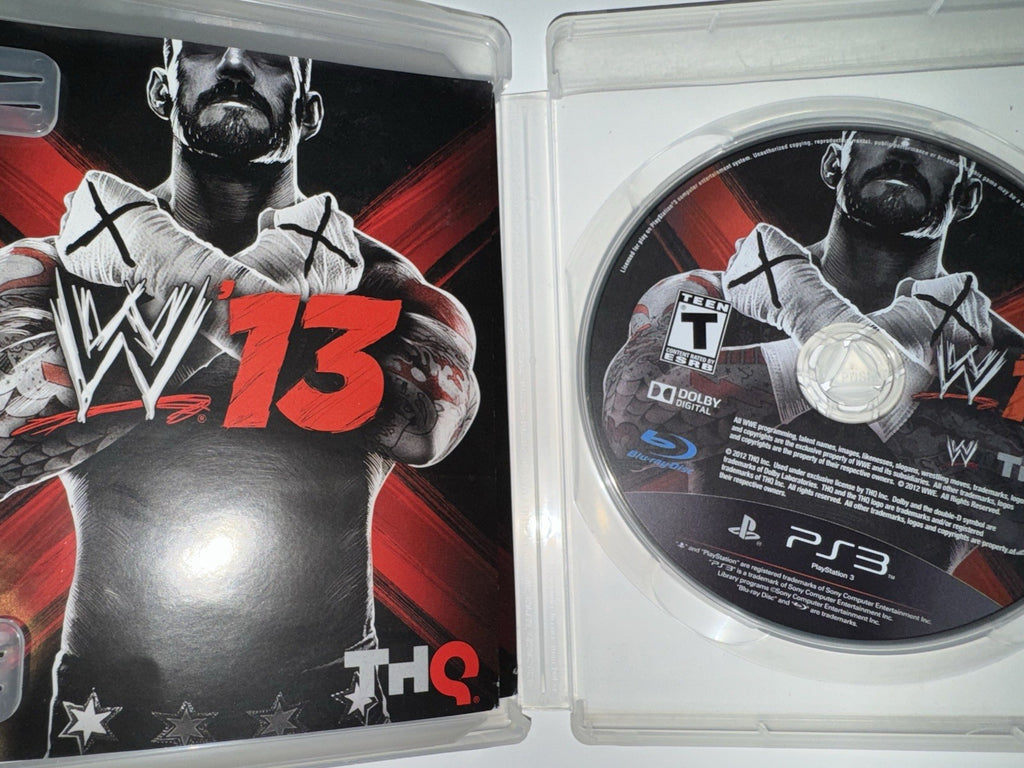 WWE '13 (Sony PlayStation 3, 2012) CIB COMPLETE PS3